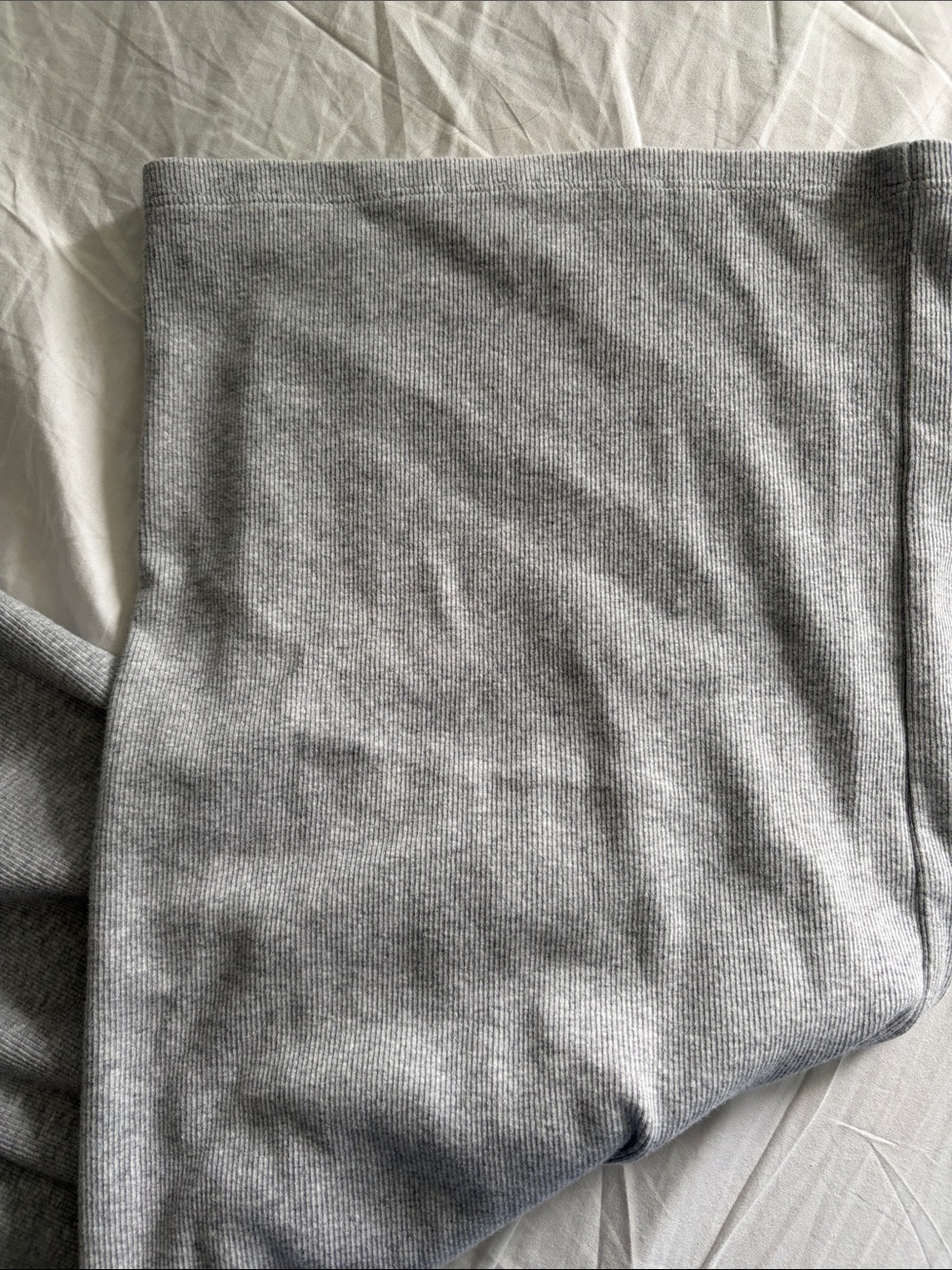Aritzia Light Gray Jogger Sweatpants with Drawstring - Picture 4 of 6